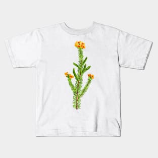 Yellow Flower Kids T-Shirt